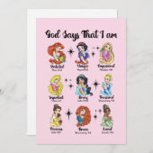 I am a princess King of Kings greeting card シーズンカード (正面/裏面)