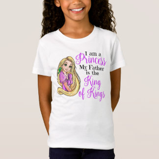 I am a princess Rapunzel kids girls t-shirt Tシャツ
