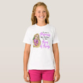 I am a princess Rapunzel kids t-shirt Tシャツ (正面フル)