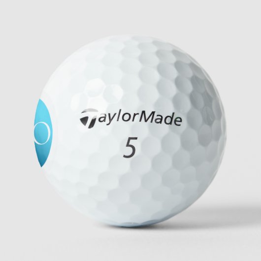  I AM A PRO - Custom Blue Golf Ball ゴルフボール (ロゴ)