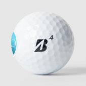  I AM A PRO - Custom Blue Golf Ball ゴルフボール (ロゴ)