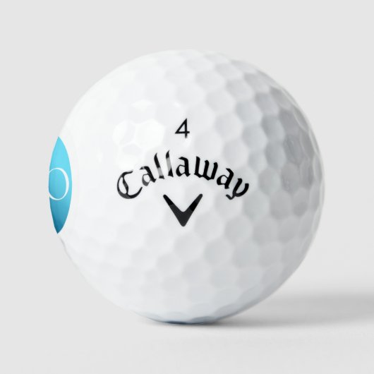  I AM A PRO - Custom Blue Golf Ball ゴルフボール (ロゴ)