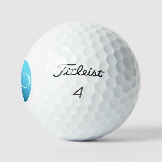  I AM A PRO - Custom Blue Golf Ball ゴルフボール (ロゴ)