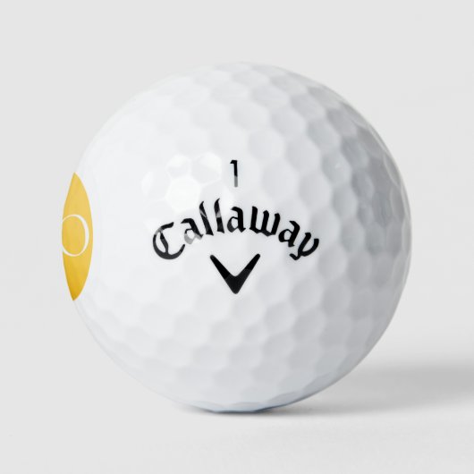 I AM A PRO | Custom Golden Golf Ball ゴルフボール (ロゴ)