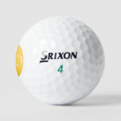I AM A PRO | Custom Golden Golf Ball  ゴルフボール (ロゴ)