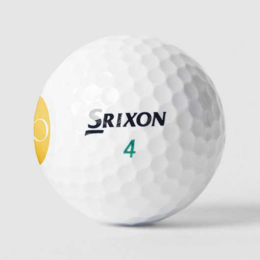 I AM A PRO | Custom Golden Golf Ball  ゴルフボール (ロゴ)