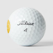 I AM A PRO | Custom Golden Golf Ball ゴルフボール (ロゴ)