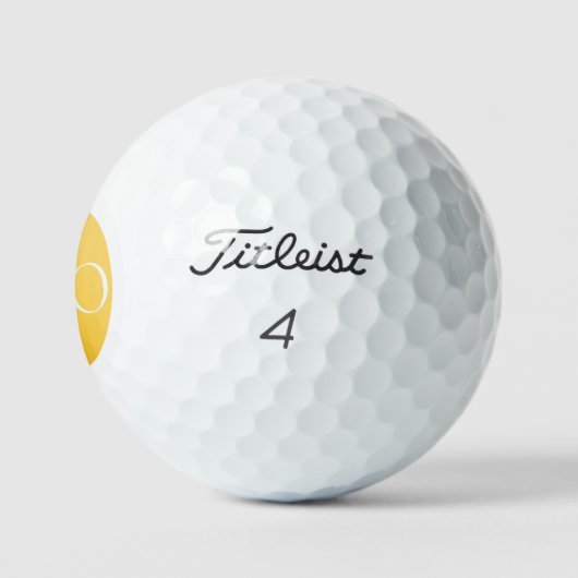 I AM A PRO | Custom Golden Golf Ball ゴルフボール (ロゴ)