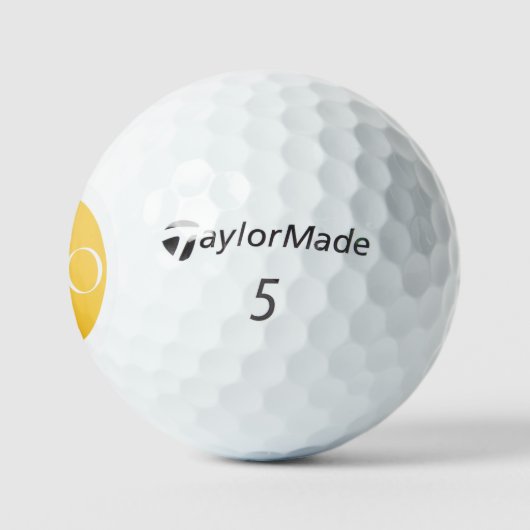 I AM A PRO | Custom Golden Golf Ball ゴルフボール (ロゴ)