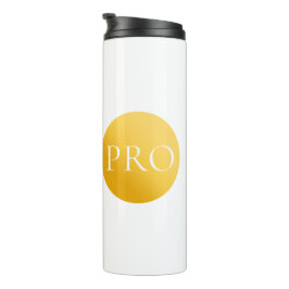 I AM A PRO | Elegant Gold Circle Motivational Mug タンブラー
