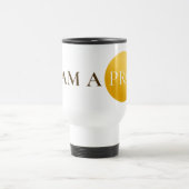 I AM A PRO | Elegant Gold Circle Motivational Mug トラベルマグ (中央)