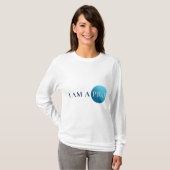I AM A PRO | Empowerment Minimalist Tシャツ (正面フル)