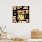 I Am A Reader Blanket, Book Lover Blanket, ポスター (キッチン)