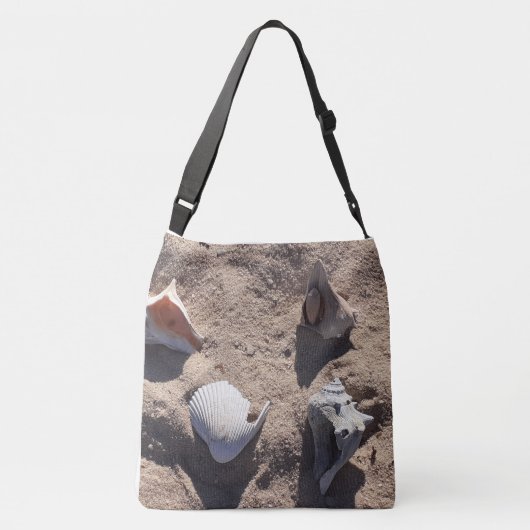 I am a Seashell – クロス体トートv1.1 クロスボディバッグ (裏面)