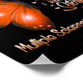 I Am A Storm Multiple Sclerosis認識度Butterfl ポスター (角)