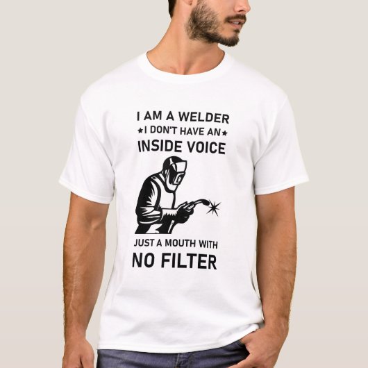 I am a welder tシャツ (正面)