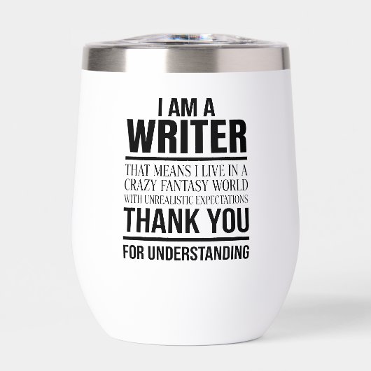I Am a Writer Funny Author Gift (正面)