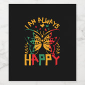 i_am_always_happy_02 ワインラベル (シングルラベル)