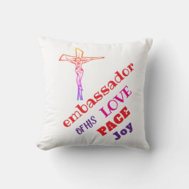 I AM ambassador of his LOVE  クッション