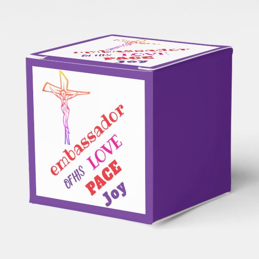 I AM ambassador of his LOVE  フェイバーボックス (正面サイド)