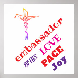 I AM ambassador of his LOVE  ポスター