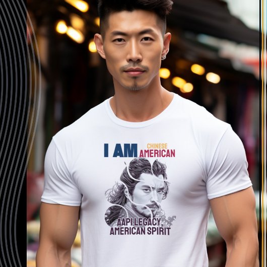 I am American (Man) - AAPI Legacy Tシャツ