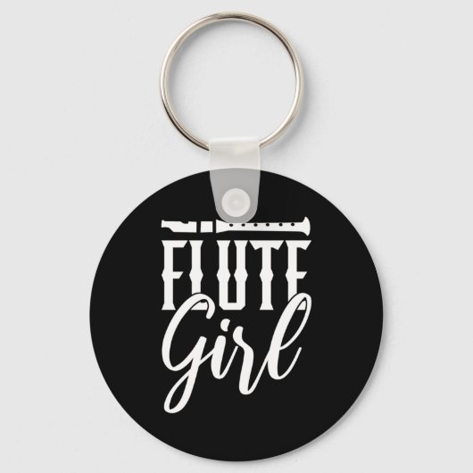 I Am An Flute Girl キーホルダー (正面)