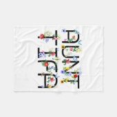 I Am Aunt Tifa Shirt Aunt Tifa Funny Aunt Tifa フリースブランケット (正面(横))