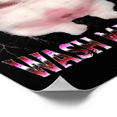 I Am Bble お腹を洗う 面白い犬のミーム ポスター (角)