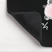 I Am Bble Wash My Belly Bble Meme Funny Dog Brainr マウスパッド (コーナー)