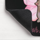 I Am Bble Wash My Belly Bble Meme Funny Dog Brainr マウスパッド (コーナー)