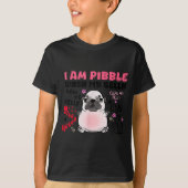I Am Bble Wash My Belly Bble Meme Funny Dog Brainr Tシャツ (正面)