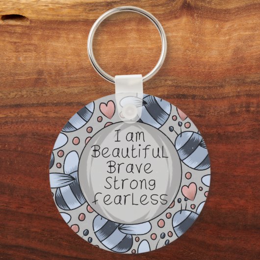 I am beautiful  キーホルダー (裏面)