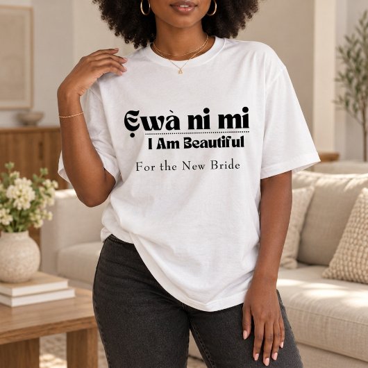 I Am Beauty Tシャツ - 女性へのギフト