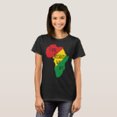 I am Because We Are African Pride Black History Mo Tシャツ (正面フル)