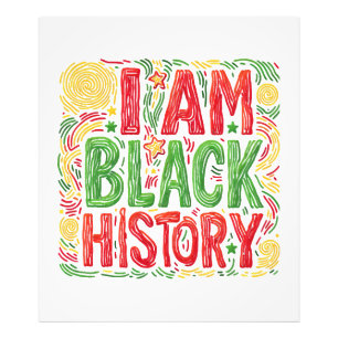 I am Black History – ブラックアクティビズム フォトプリント