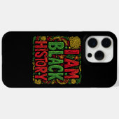 I am Black History – ブラックアクティビズム Case-Mate iPhoneケース (裏面 (横))