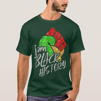 I Am Black History – ブラックヒストリ月&プライドG Tシャツ