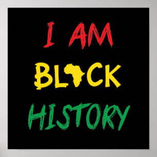 I Am Black History ポスター