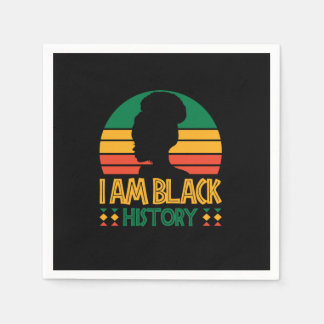 i_am_black_history_01 スタンダードカクテルナプキン