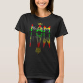 I Am Black History African American History Month  Tシャツ (正面)