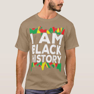 I Am Black History Black History Month 2022 Black Tシャツ