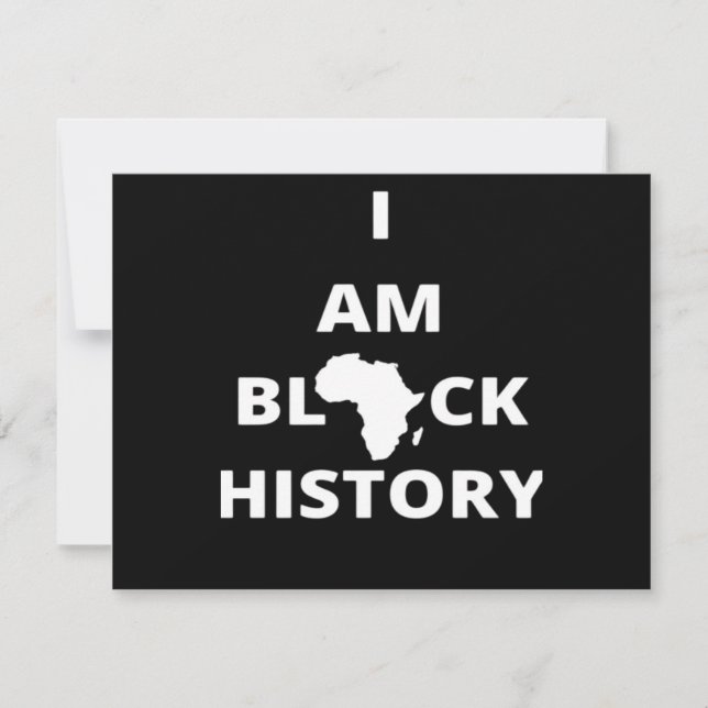 I Am Black History - Black History Month Classic (正面)