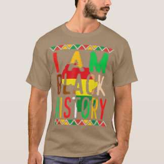I Am Black History - Black History Month & Pride G Tシャツ