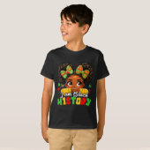 I Am Black History Kids Girls Womens Black History Tシャツ (正面フル)