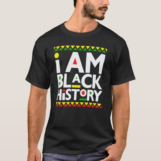 I Am Black History Melanin Men Women Kid Toddler B Tシャツ (正面)