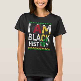 I Am Black History Month African American Pride Ce Tシャツ
