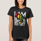 I Am Black History Month African American Pride Tシャツ (正面)