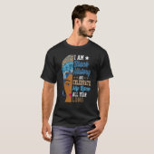I Am Black History Month Afrocentric Woman 1 Tシャツ (正面フル)