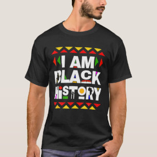 I Am Black History Month Tee Feb 2023アフリカンアメル Tシャツ